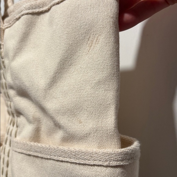 FREE PEOPLE caravan cotton cream tote - Picture 4 of 11